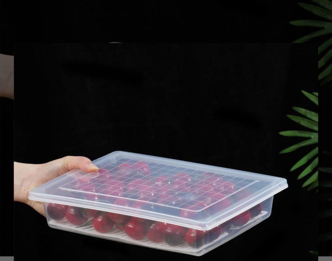 Fridge Storage Containers Box 28*20.5*5.5cm 6pc - NovaMart