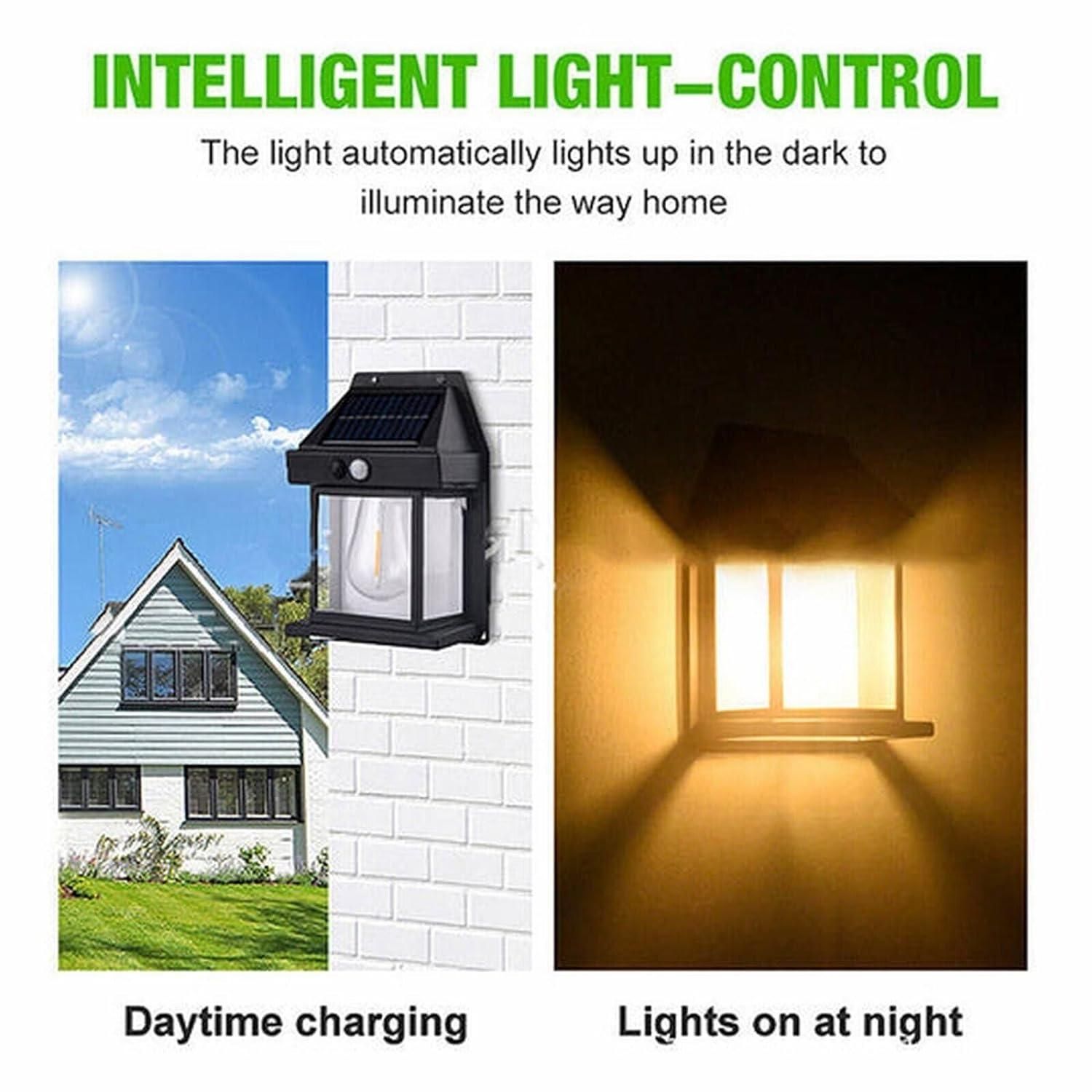 Solar Light Outdoor Wall Light - NovaMart