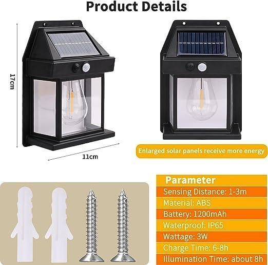 Solar Light Outdoor Wall Light - NovaMart