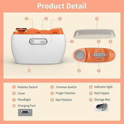 Electric Nail Clipper - NovaMart