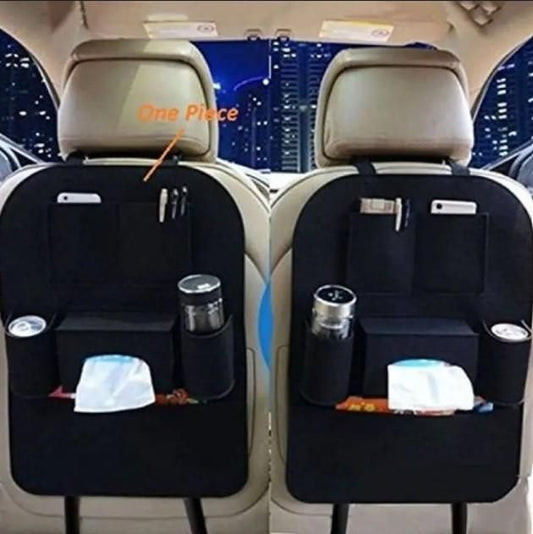 Compatible Multi-Pocket Seat Back Storage Bag Organizer Holders	 Pack of 2 - NovaMart