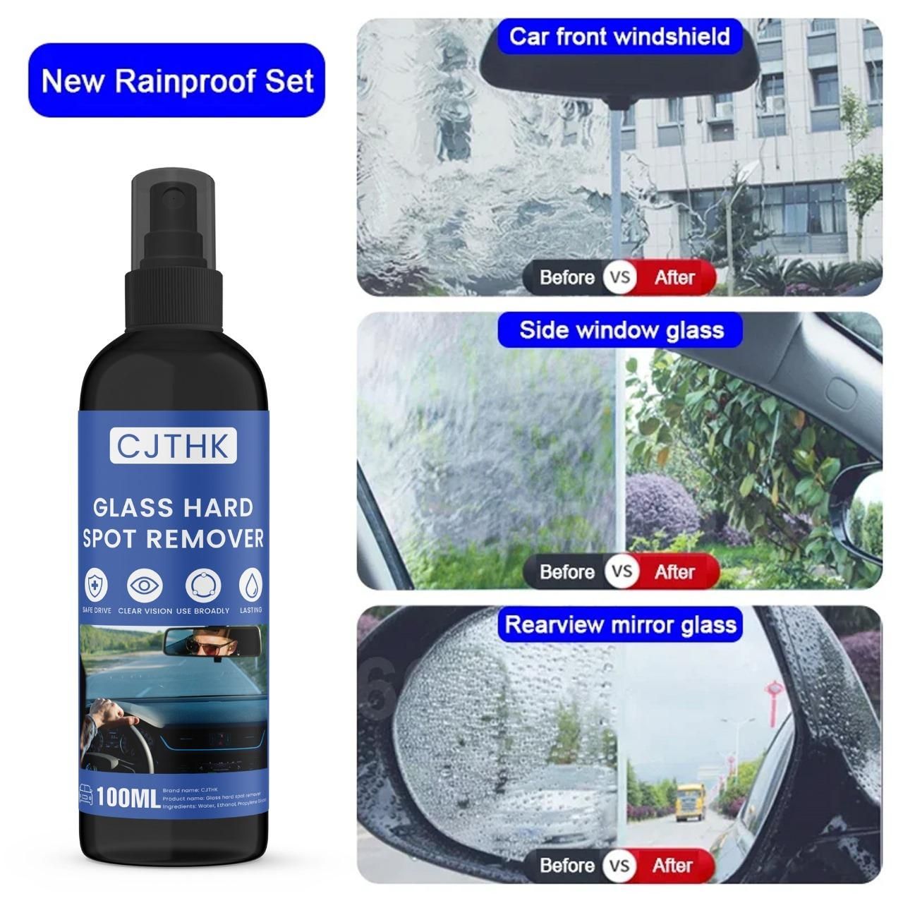 CJTHK Glass Hard Spot Remover 100ml - NovaMart