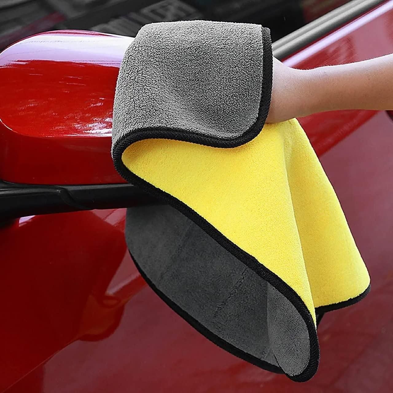 Multipurpose Double-Sided Cloths Automotive Towels Pack of 2 - NovaMart