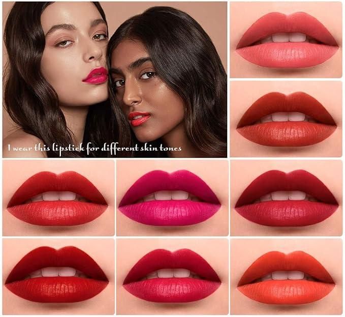 Huda Beauty matte Finishing Lipstick ( Pack of 12 ) - NovaMart