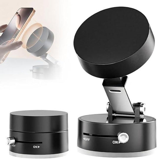 Vacuum Magnetic Suction Phone Holder - NovaMart