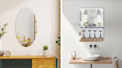 Oval Shape Mirror (Pack of 1) - NovaMart